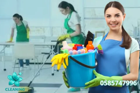 شغالات تنظيف بالساعة