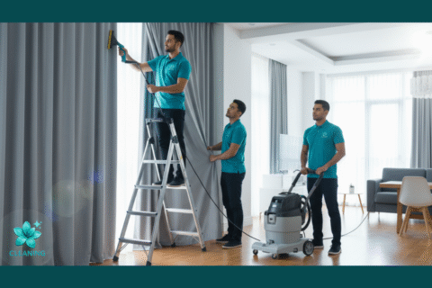 Curtain cleaning in abu dhabi