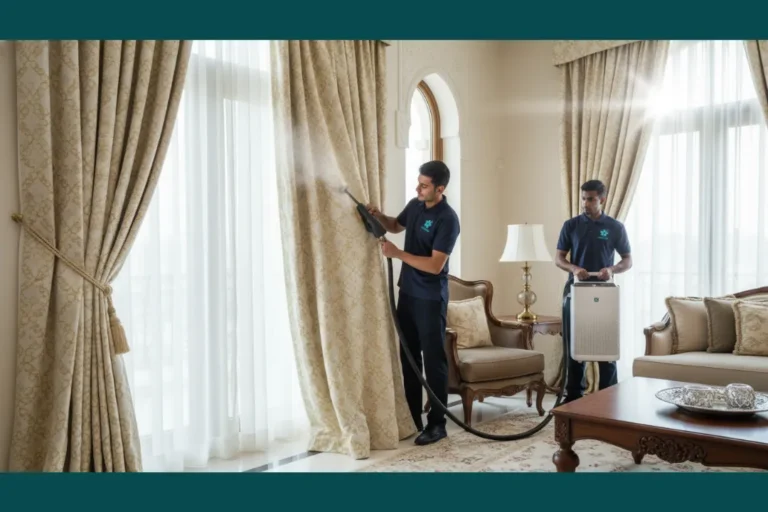 Curtain cleaning in Dubai