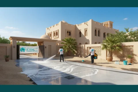تنظيف حوش في عجمان