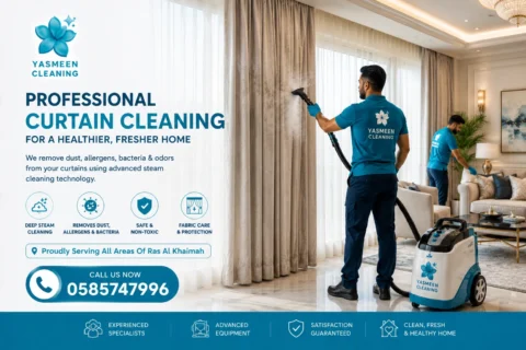 Curtain Cleaning in Ras Al Khaimah