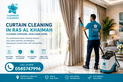 Curtain Cleaning in Ras Al Khaimah
