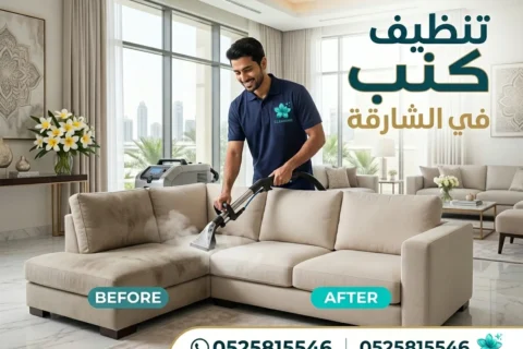 تنظيف كنب في الشارقة